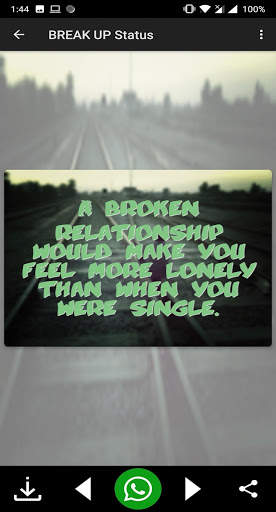 Sad || Broken heart || Break up status   Image Dp screenshot 5