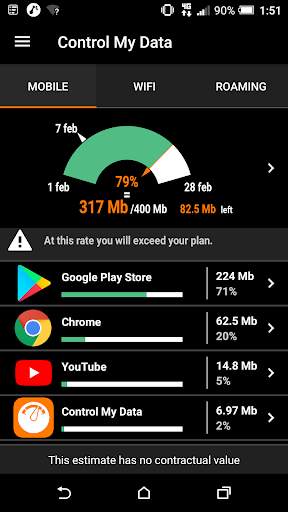 Control My Data screenshot 1