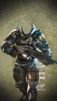 Modern Soldier Photomontage HD screenshot 4