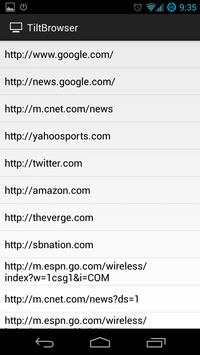 Tilt Browser screenshot 2