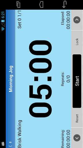 Interval Timer App for Android screenshot 3