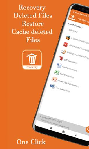 File recovery screenshot 1