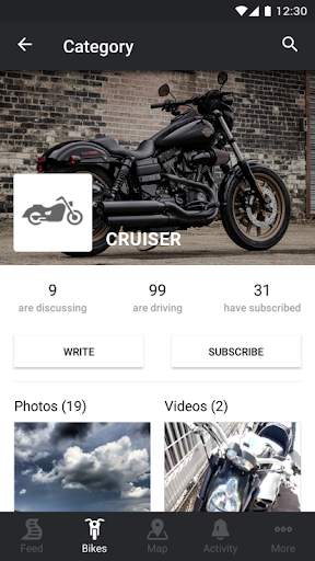 Bike.net - biker community. Drive, travel, enjoy! screenshot 1