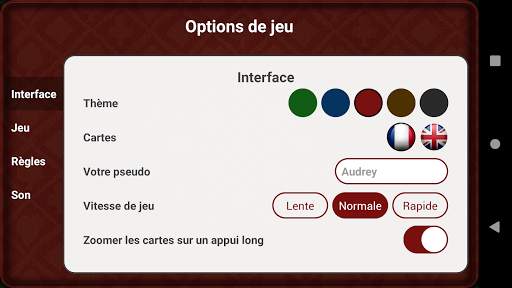 Jeu de Tarot SHUA 6 تصوير الشاشة
