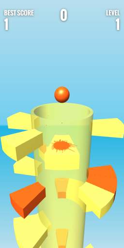 helix drop stack ball jatuh screenshot 2