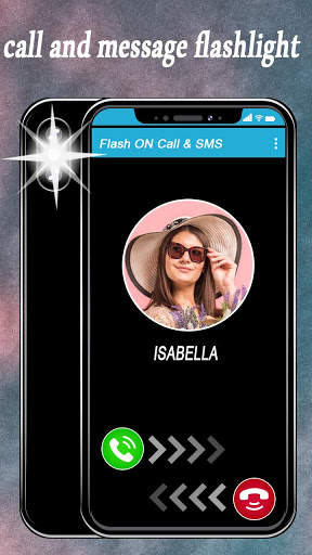 Flashlight on Call & SMS 2020 : Flashlight Alert screenshot 4