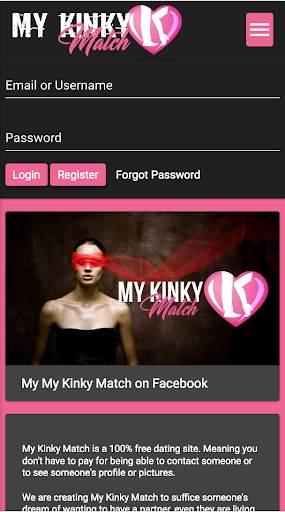My Kinky Match - free kinky dating app screenshot 1