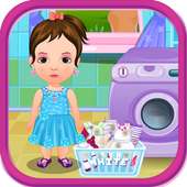 Home Laundry Girls Games logo