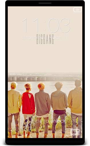 BigBang Lock Screen 6 تصوير الشاشة