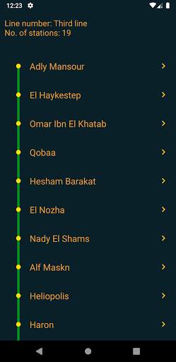 Cairo Metro مترو القاهرة screenshot 4