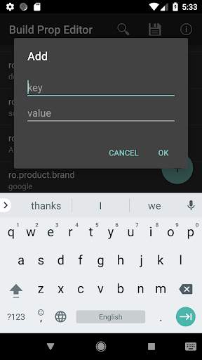 BuildProp Editor screenshot 3