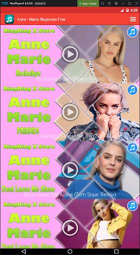 Anne - Marie  Ringtones Free screenshot 1