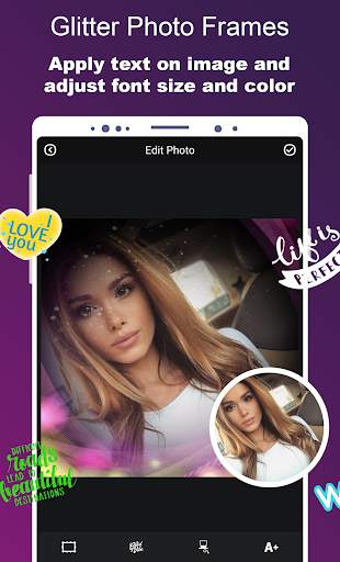 Glitter Photo Frames : Pictures Effects screenshot 7