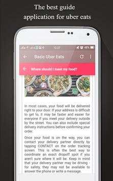 Guide Uber EATS 2017 screenshot 5