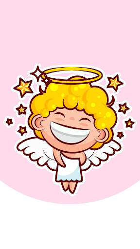 Little Angel Stickers - WAStickerApps for WhatsApp screenshot 1