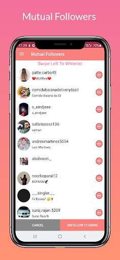 Unfollow for Instagram screenshot 2