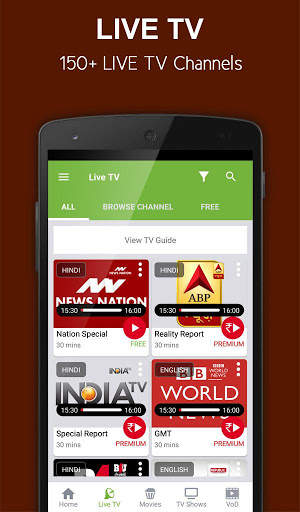 nexGTv SD Live TV on Mobile screenshot 9