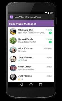 Hack Viber Messages Prank screenshot 2
