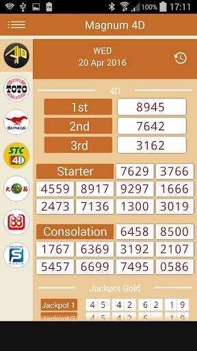 Malaysia and SG 4D Result screenshot 3