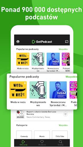 GetPodcast: podcast player screenshot 2