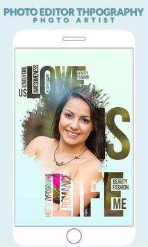 Photo Editor : Typography Photo artist screenshot 5