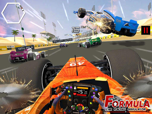 Formula Car Racing Simulator mobile No 1 Race game screenshot 9