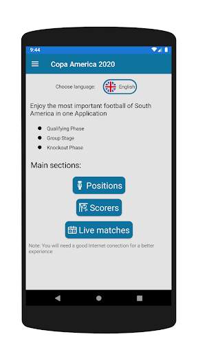 Copa America 2020 live screenshot 5