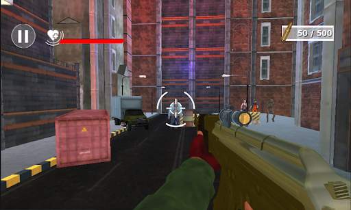DEAD TARGET ZOMBIE Action Shooting Games For Boys screenshot 1