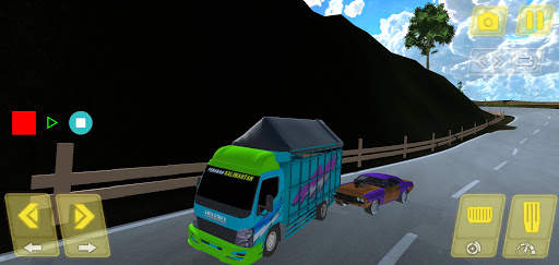 Truck Oleng Canter Simulator Indonesia 2021 screenshot 8