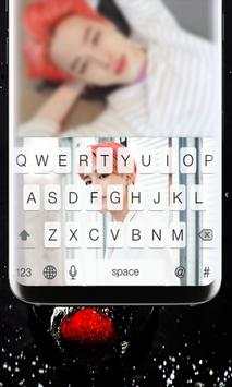 Keyboard BTS Jimin Theme screenshot 1