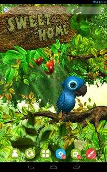UR 3D Cute Jungle Birds HD screenshot 8