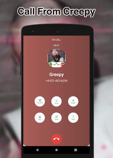 Creepy Granny's Fake Call And Chat screenshot 3