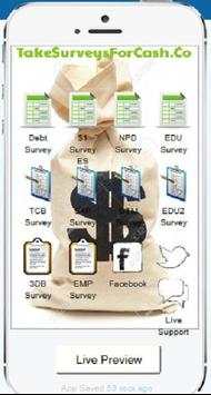Take Surveys For Cash screenshot 1