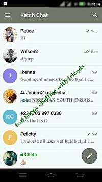 Ketch messenger screenshot 2