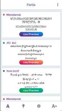 Clean Thai Fonts Style screenshot 1