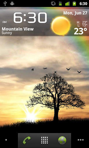Sun Rise Free Live Wallpaper screenshot 3