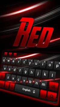 Black Red Keyboard 1 تصوير الشاشة