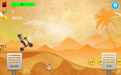 Uphill Race Mountain BTR Climbing Winter Game 2020 screenshot 7