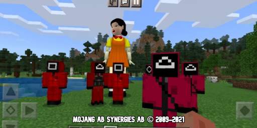 Squid game mod for Minecraft screenshot 2
