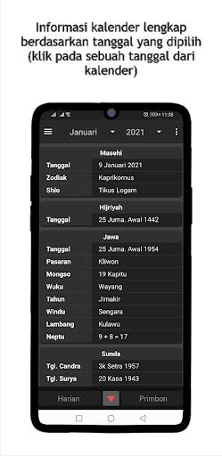 Kalender 2 Abad, Primbon, Shal screenshot 8