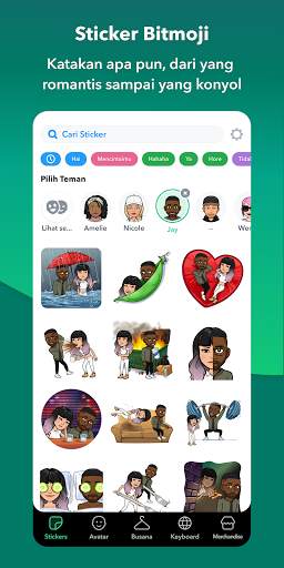 Bitmoji screenshot 5