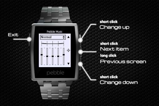 Music Player for Pebble screenshot 5