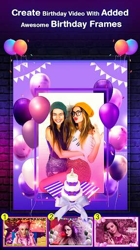 Birthday Video Maker with Song and Name screenshot 3