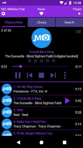 MO 4Media - remote control and player screenshot 4