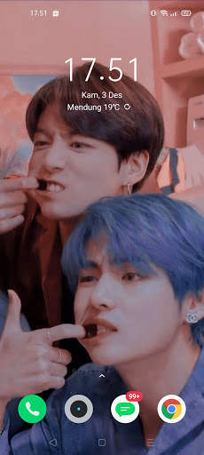 bts couple taehyung-jungkook wallpaper screenshot 1