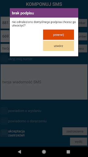 darmowa bramka SMS screenshot 7