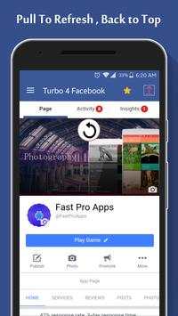 FastWeb For Facebook screenshot 4