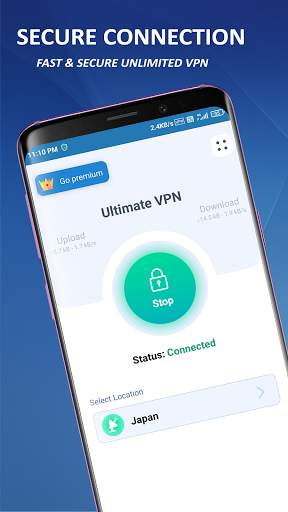 Ultimate VPN - Fast, Secure & Free VPN screenshot 1