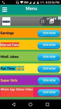 Jion unlimited Groups for whatsApp! screenshot 2