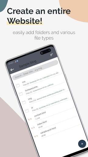 TrebEdit - Mobile HTML Editor स्क्रीनशॉट 2